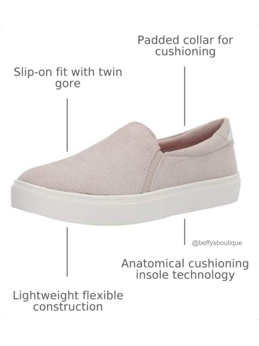 Women's Nova Slip On Sneakers Sustainable Comfort Walking Shoes